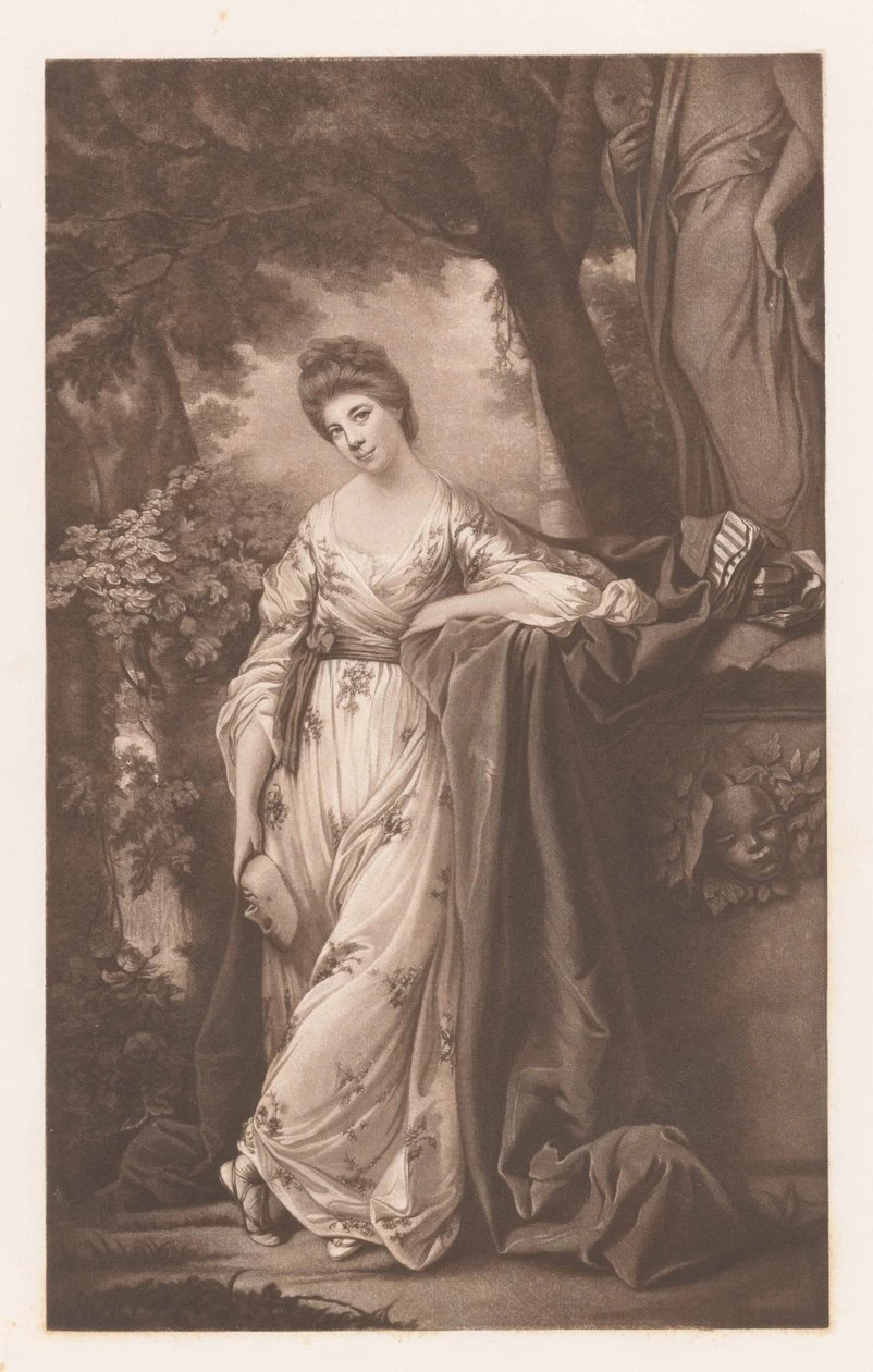 Ritratto di Frances Abington - Barton come Thalia, RijKs Museum, Amsterdam